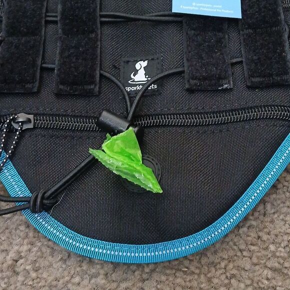 No Pull Dog Harness  Heavy Duty Dog Harness with Handle and Poop Bag Hol… - Picture 3 of 9